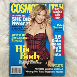 Cosmopolitan Magazine October 2008 Kate Hudson